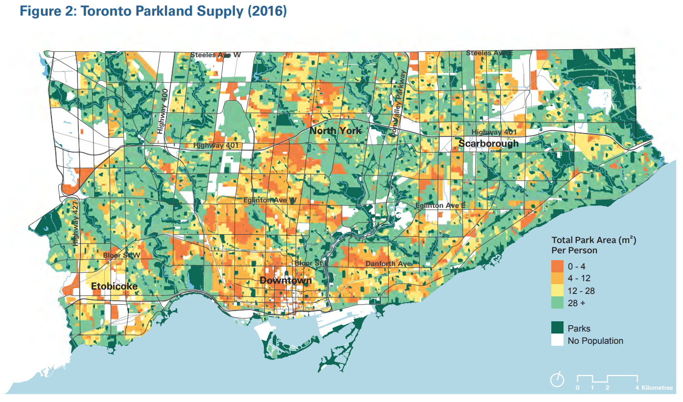 Toronto Parkland Supply