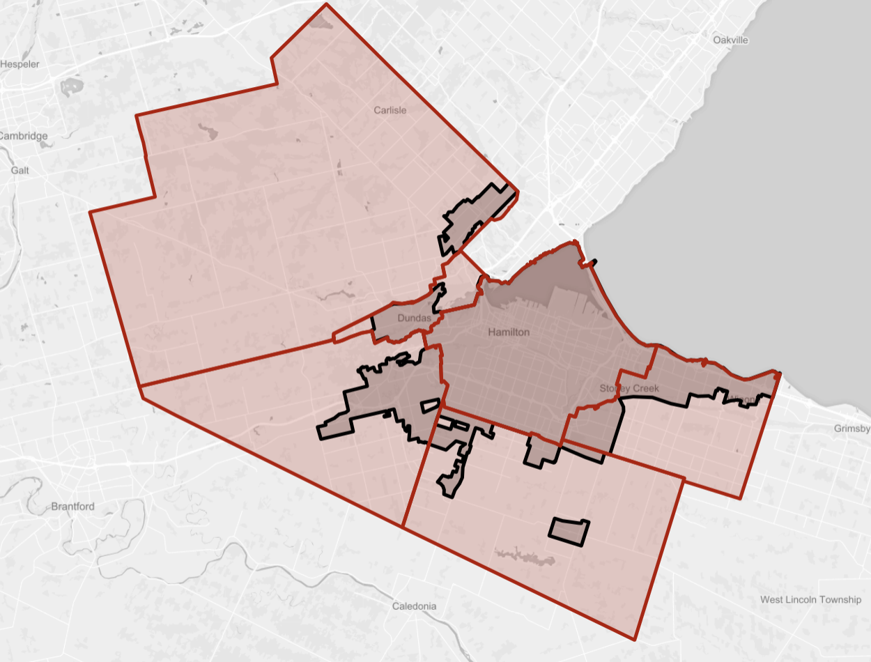 Hamilton: Intersection of Metroscapes and Rural Areas – Metroscapes